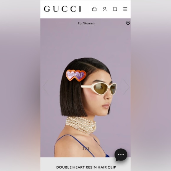 🌷Gucci Rhinestone Hair Accessory - Picture 5 of 5